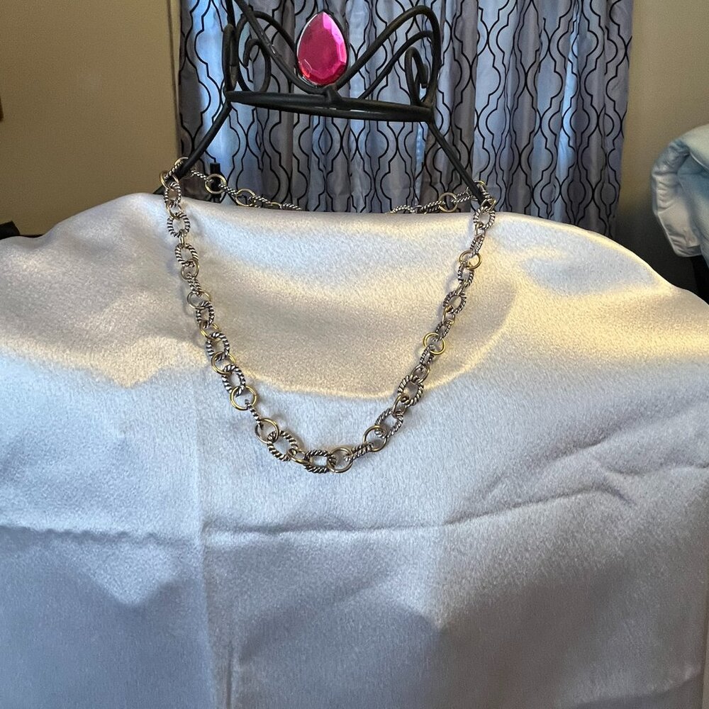 Premier Designs “First Class” Necklace – Reversible Pendant - Nickel Free - Picture 2 of 15